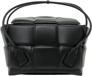 Bottega Veneta Nappa Maxi Intrecciato Padded Large Arco Black Bag