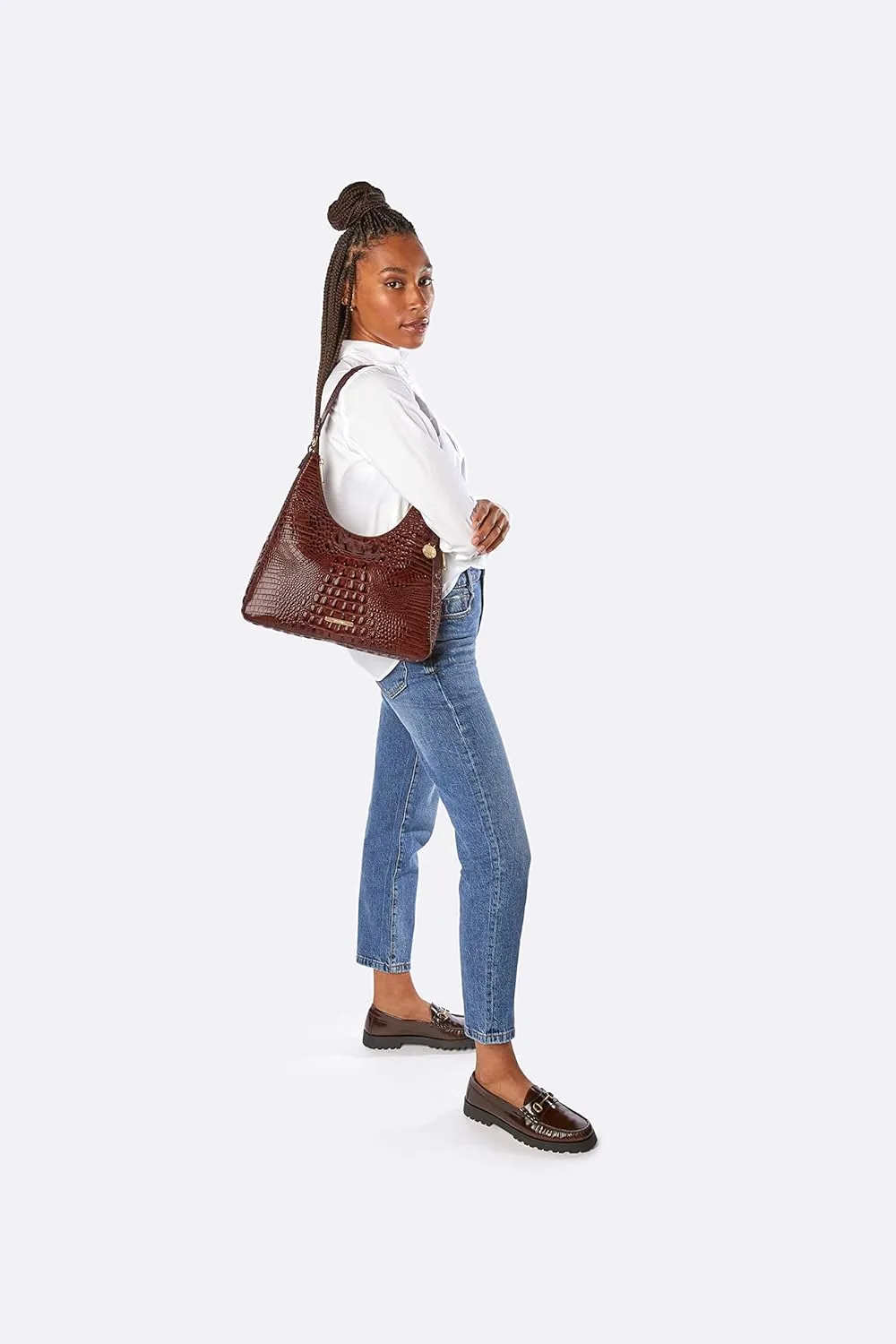 BRAHMIN Ombre Melbourne Tabitha Shoulder Bag