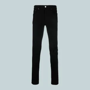 Broken Jeans Black