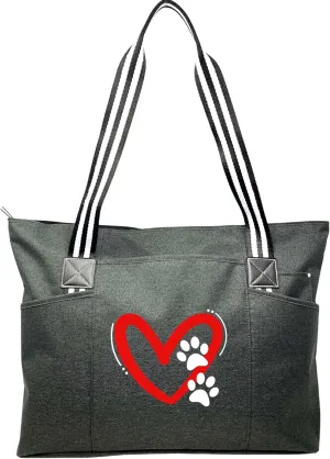 Brooke & Jess Designs Dog Mom Gift Tote Bag - Mom & Dog Lover Gifts
