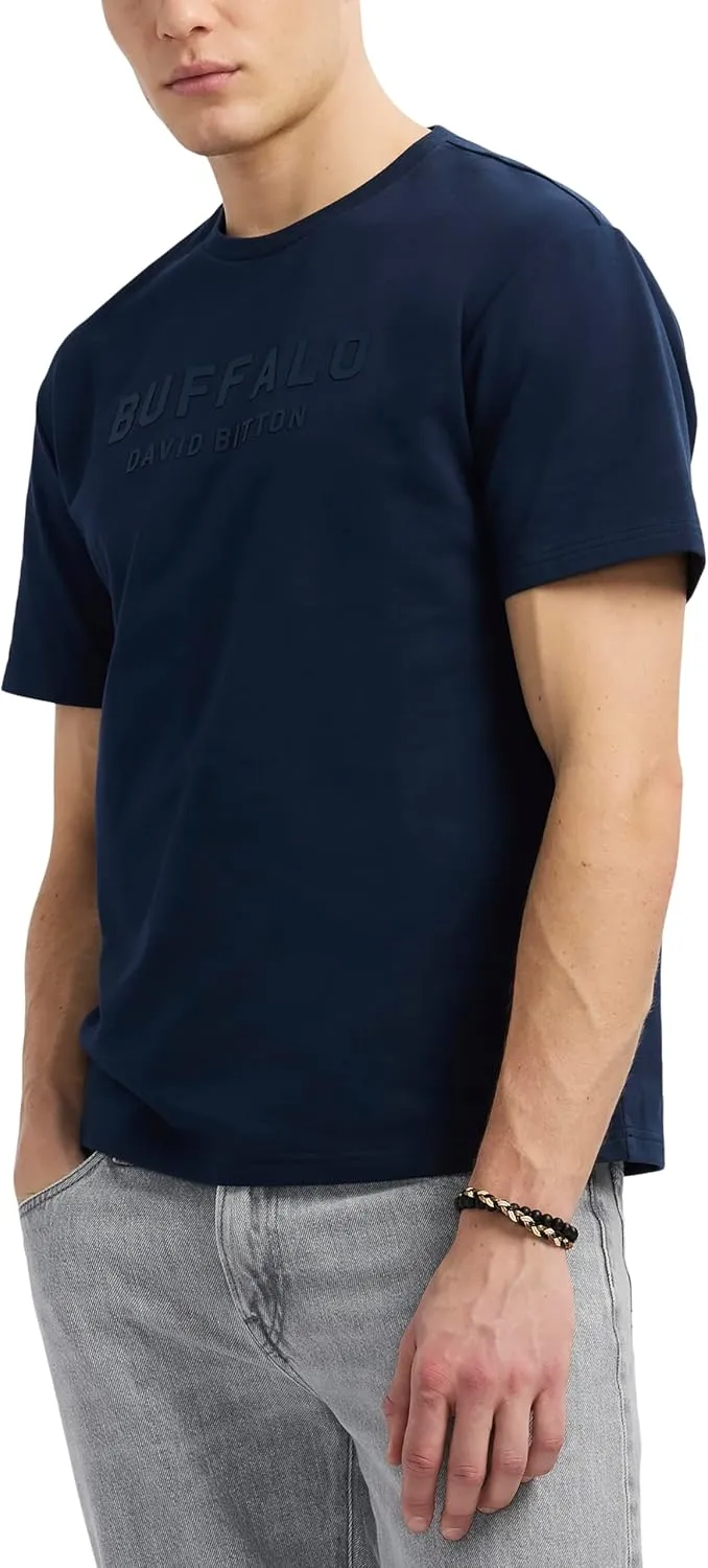 Buffalo David Bitton Men's Short Sleeve Logo Tee