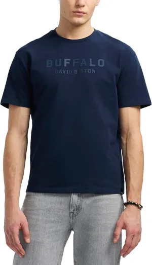 Buffalo David Bitton Men's Short Sleeve Logo Tee