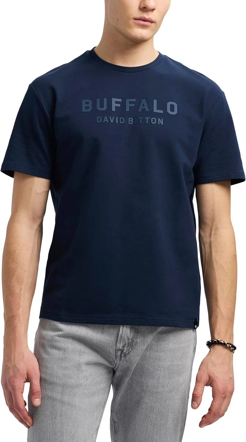Buffalo David Bitton Men's Short Sleeve Logo Tee