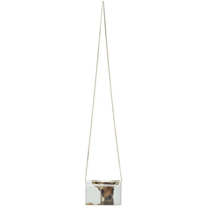 BURBERRY BAMBI JESSIE LEATHER CROSSBODY BAG