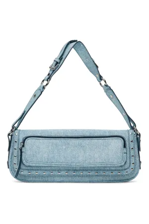 BY FAR Blue Maddy Bag