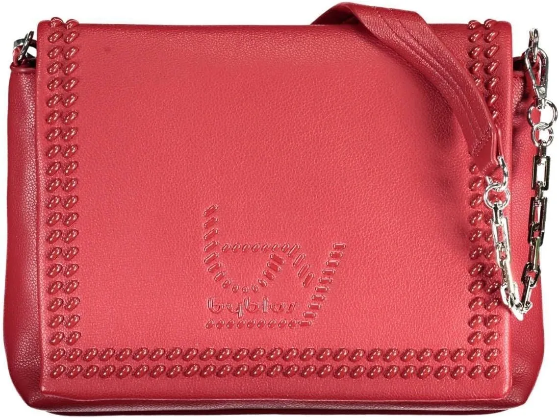 Byblos Red Polyethylene Women Women's Handbag
