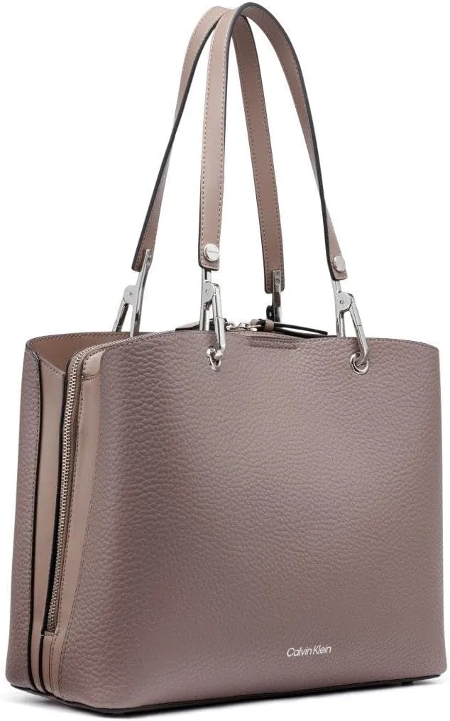 Calvin Klein Garnet Triple Compartment Tote