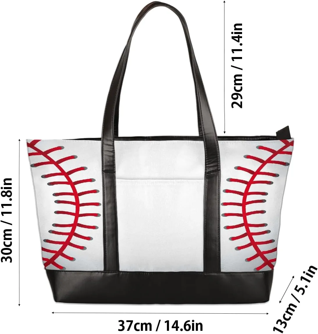 Canvas Laptop Tote Bag for Women Art Autism Word 15.6 Inch Large Capacity Computer Bag