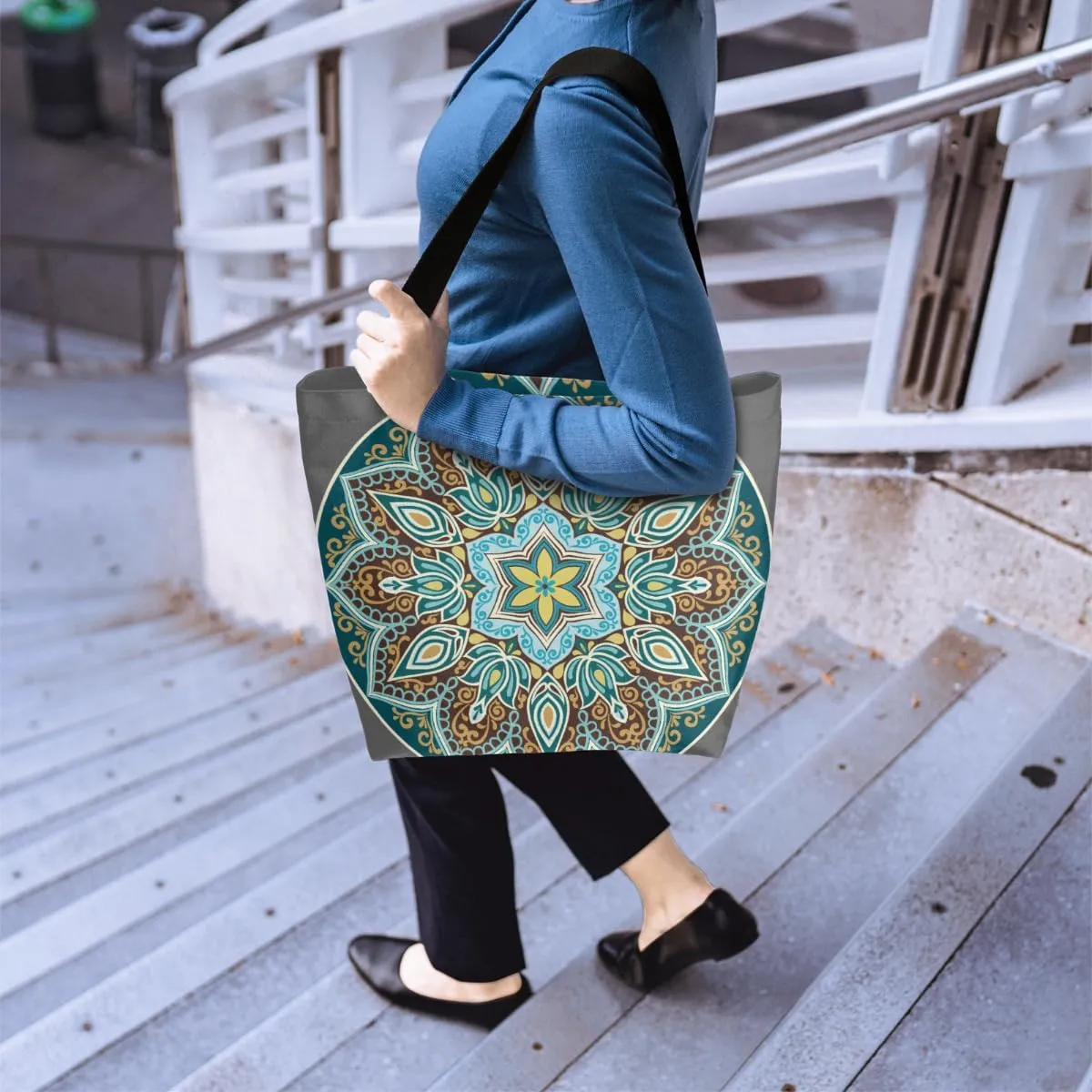 Canvas Tote Bag Large Women Casual Shoulder Bag Handbag Reusable Storage Shoulder Bag