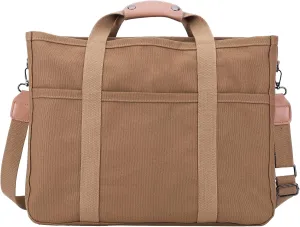 Canvas Tote With Multi Pockets for Women - Handbag, Mommy Bag, Casual Shoulder Crossbody With Compartments