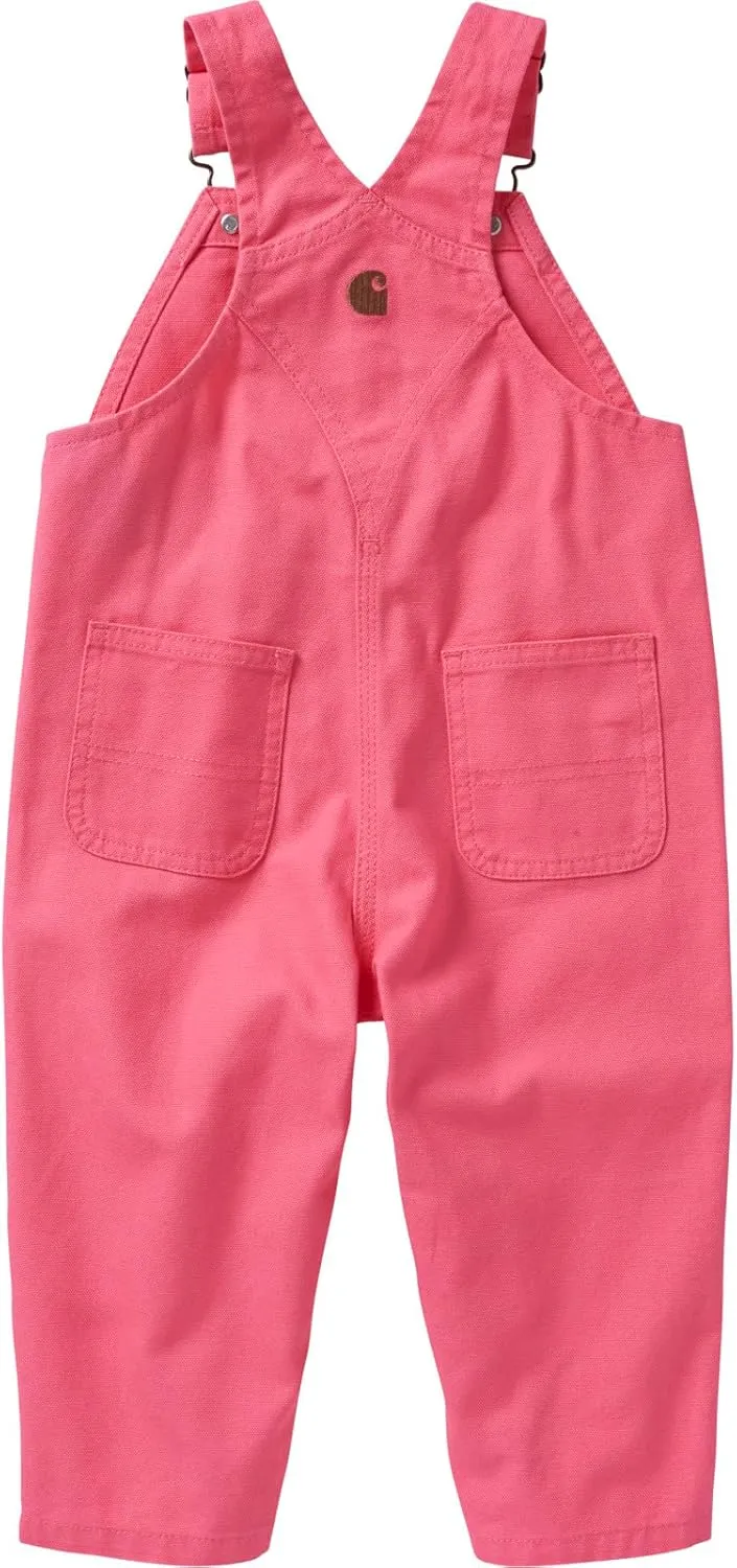 Carhartt Baby Girls' Bib Overalls Lined and Unlined