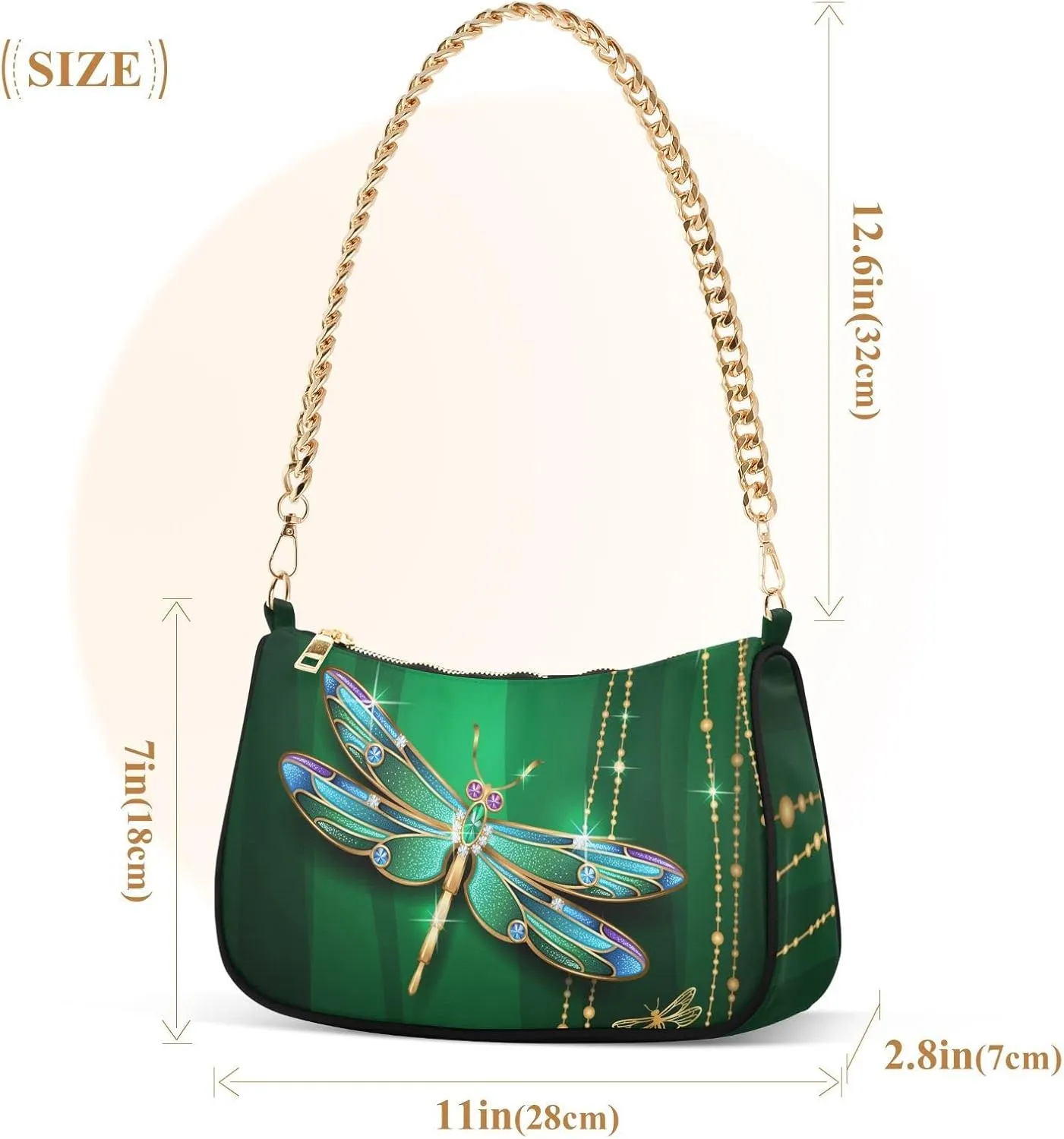 Chain Shoulder Bag Tote Handbag Purse for Women