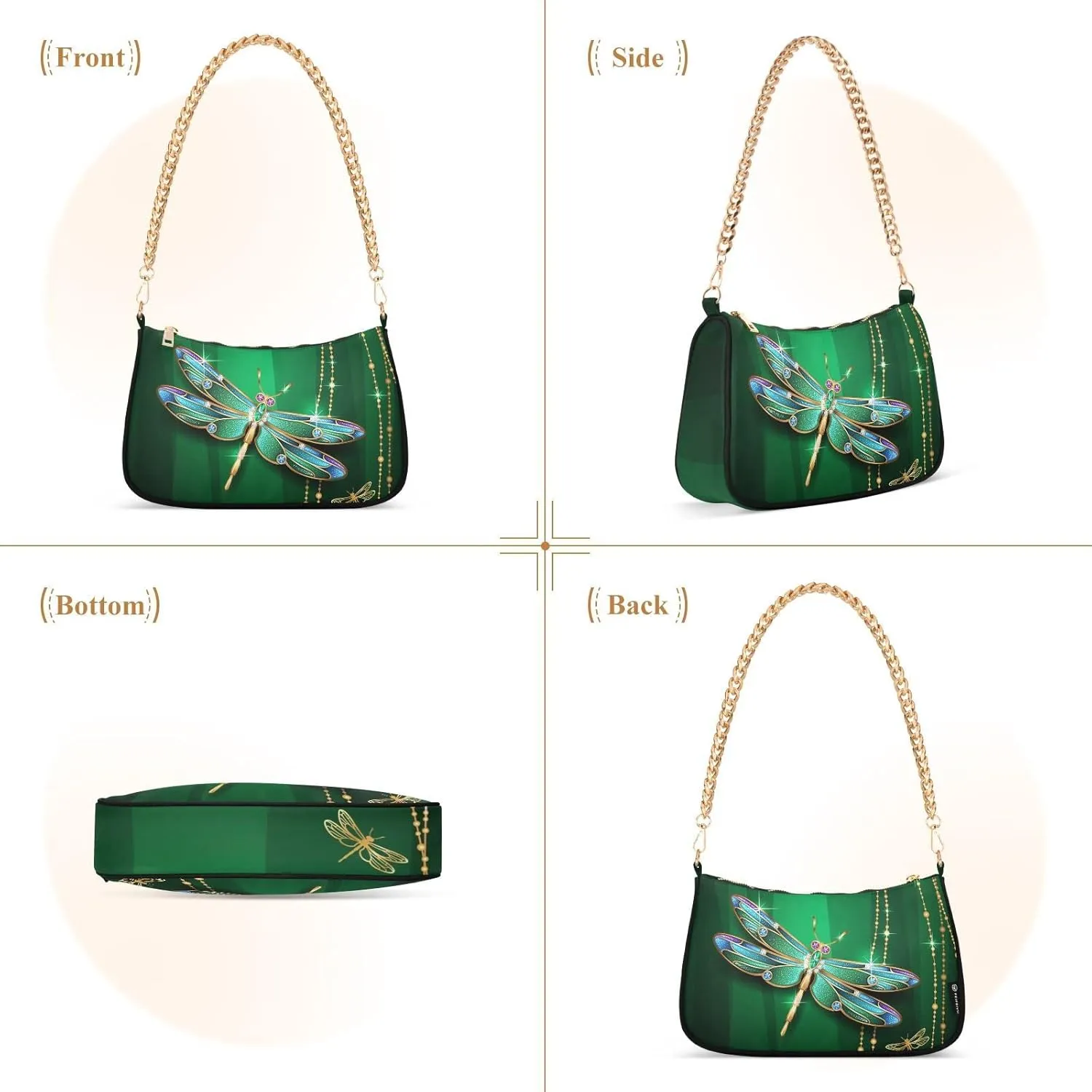 Chain Shoulder Bag Tote Handbag Purse for Women