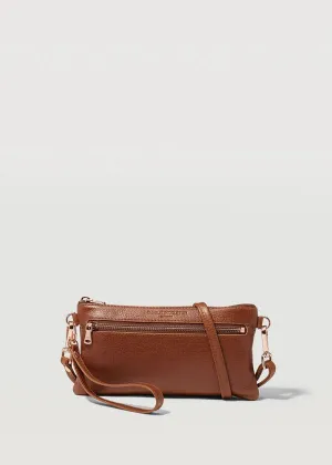 CHARLIE MIDDLETON Cedar Mini Dual Zip Crossbody Bag - Rose