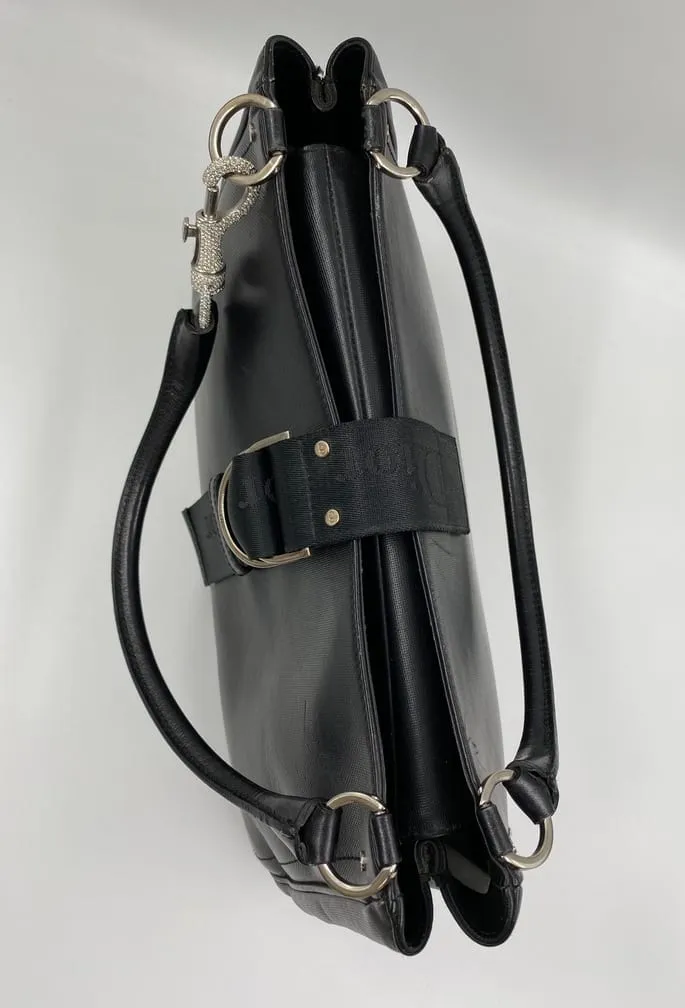 Christian Dior bag with Swarovski clip