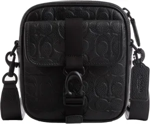 Coach Beck Crossbody in Blackout Signature Leather