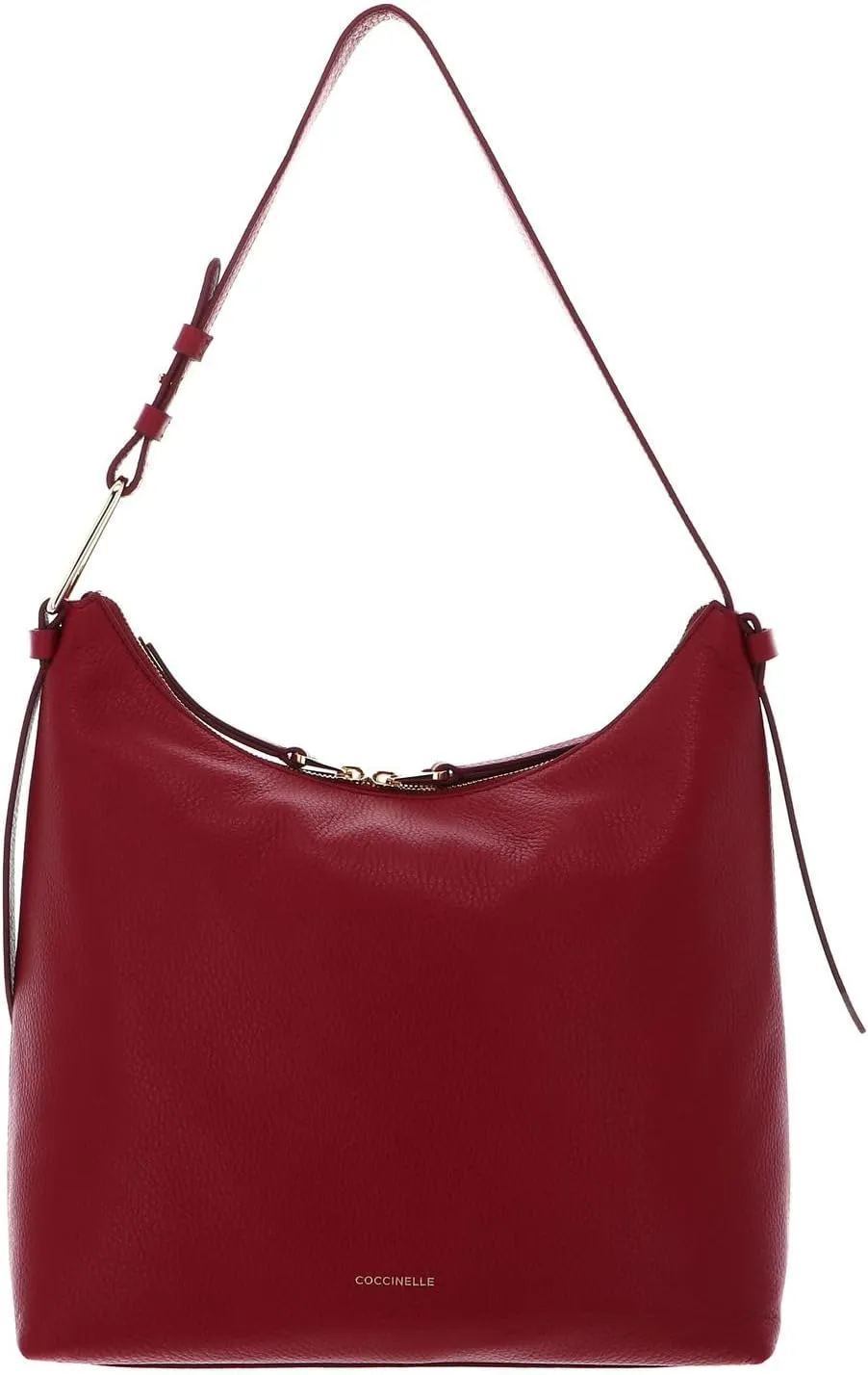 Coccinelle Red Leather Women Women's Handbag