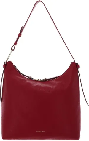 Coccinelle Red Leather Women Women's Handbag