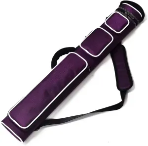 Collapsar 2X4 Hard Pool Cue Oval Billiard Stick Carrying Case(Several Colors Available)