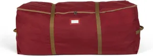 Covermates Keepsakes Christmas Tree Cinch Bag - Superior Protection, Cinch Straps, Fits Up to 9 to 11-Foot Tree - Holiday Storage, Red
