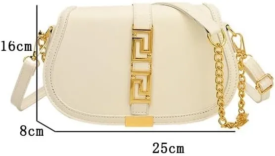 cross-body bag Premium Shoulder Chain Underarm Saddle Bag