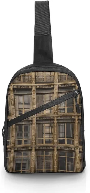 Crossbody Bag for Women Men Chest Bag Cactus And Plants Sling Bag Crossbody Shoulder Bag Sling Backpack