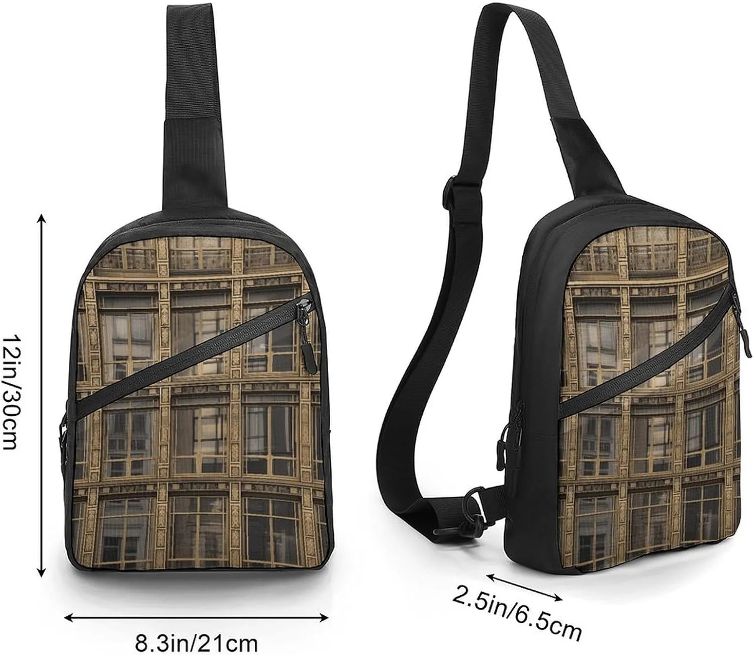 Crossbody Bag for Women Men Chest Bag Cactus And Plants Sling Bag Crossbody Shoulder Bag Sling Backpack