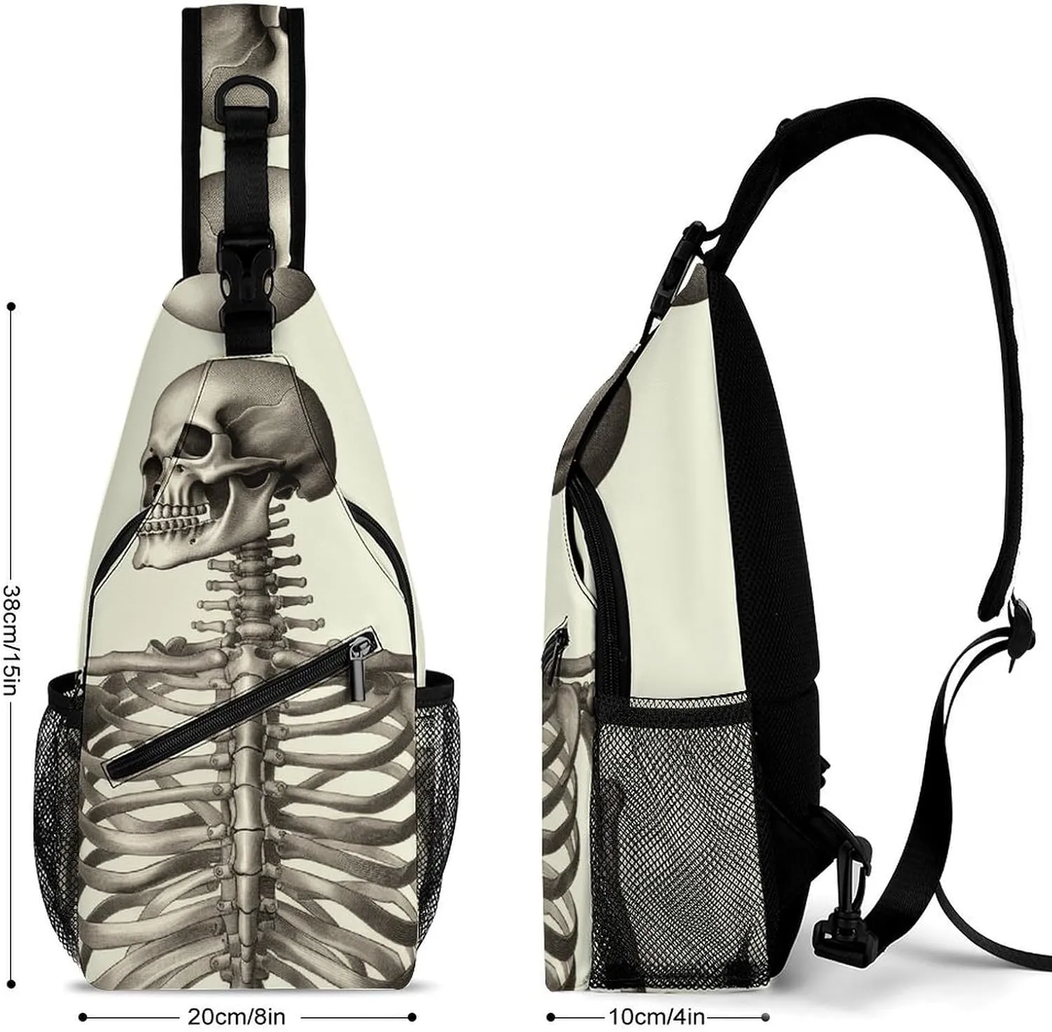 Crossbody Bag for Women Men Chest Bag Jungle Giraffe Sling Bag Crossbody Shoulder Bag Sling Backpack