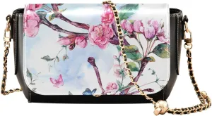 Crossbody Bags for Women Trendy Women's Black Shoulder Bag Small PU Leather Flap Cross Body Bag Handbags