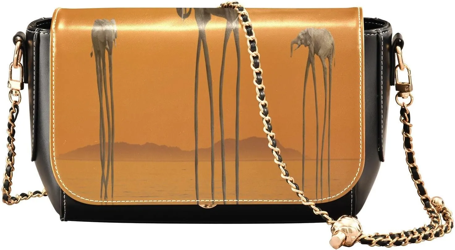 Crossbody Bags for Women Trendy Women's Black Shoulder Bag Small PU Leather Flap Cross Body Bag Handbags