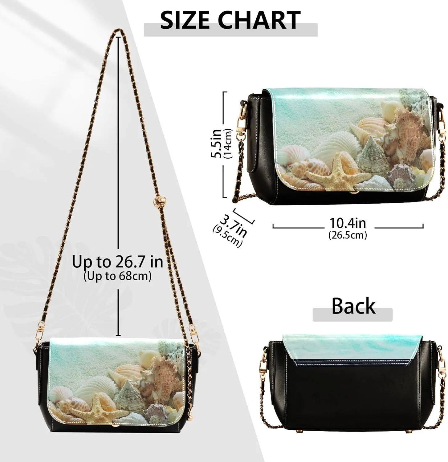 Crossbody Bags for Women Trendy Women's Black Shoulder Bag Small PU Leather Flap Cross Body Bag Handbags