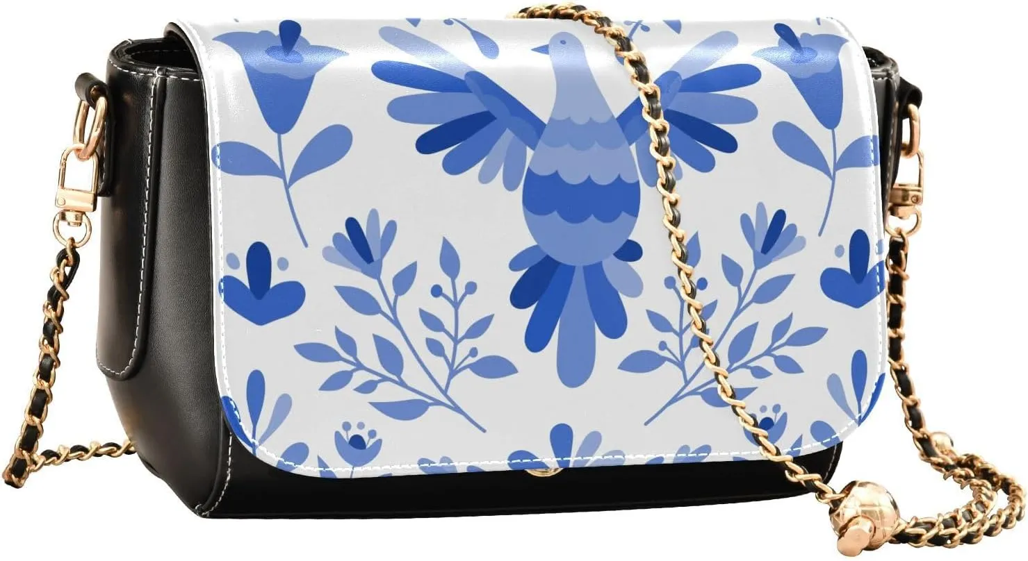 Crossbody Bags for Women Trendy Women's Black Shoulder Bag Small PU Leather Flap Cross Body Bag Handbags