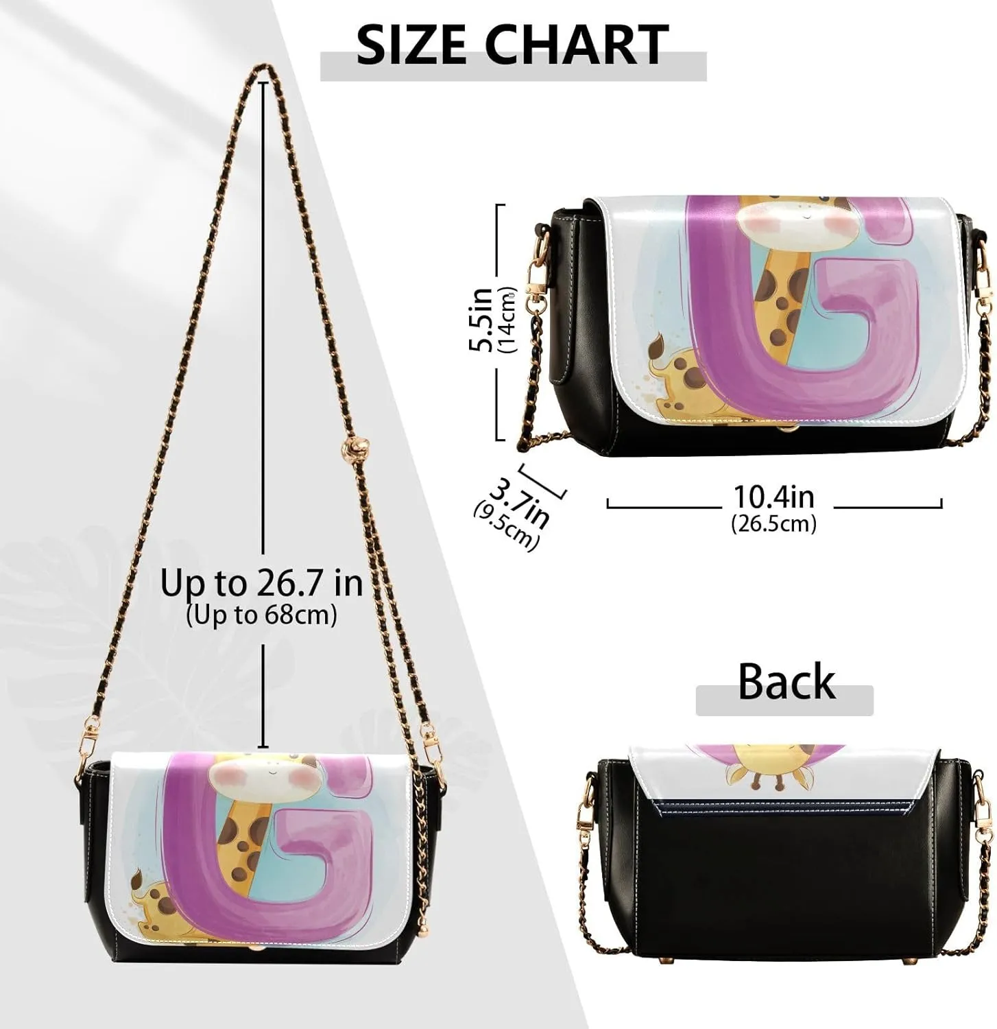 Crossbody Bags for Women Trendy Women's Black Shoulder Bag Small PU Leather Flap Cross Body Bag Handbags