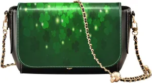 Crossbody Bags for Women Trendy Women's Black Shoulder Bag Small PU Leather Flap Cross Body Bag Handbags