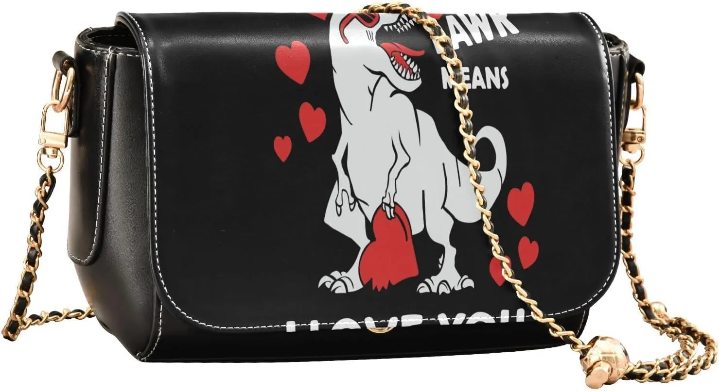 Crossbody Bags for Women Trendy Women's Black Shoulder Bag Small PU Leather Flap Cross Body Bag Handbags