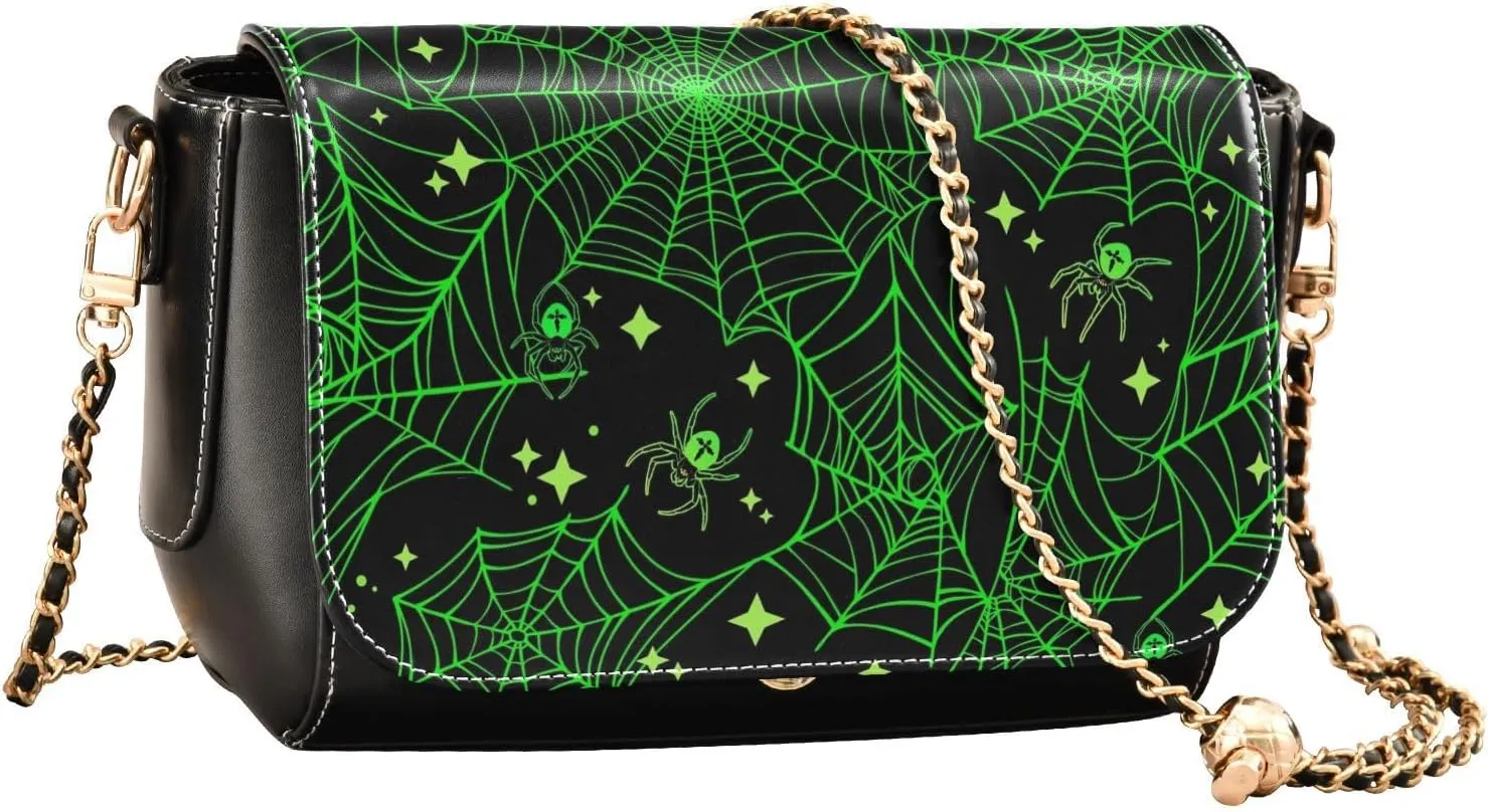 Crossbody Bags for Women Trendy Women's Black Shoulder Bag Small PU Leather Flap Cross Body Bag Handbags