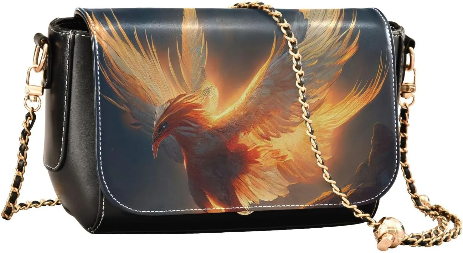 Crossbody Bags for Women Trendy Women's Black Shoulder Bag Small PU Leather Flap Cross Body Bag Handbags