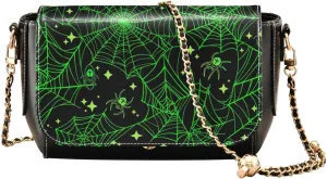 Crossbody Bags for Women Trendy Women's Black Shoulder Bag Small PU Leather Flap Cross Body Bag Handbags