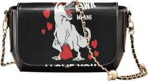 Crossbody Bags for Women Trendy Women's Black Shoulder Bag Small PU Leather Flap Cross Body Bag Handbags