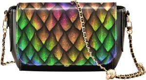 Crossbody Bags for Women Trendy Women's Black Shoulder Bag Small PU Leather Flap Cross Body Bag Handbags