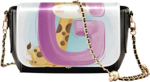 Crossbody Bags for Women Trendy Women's Black Shoulder Bag Small PU Leather Flap Cross Body Bag Handbags