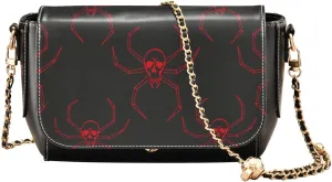 Crossbody Bags for Women Trendy Women's Black Shoulder Bag Small PU Leather Flap Cross Body Bag Handbags