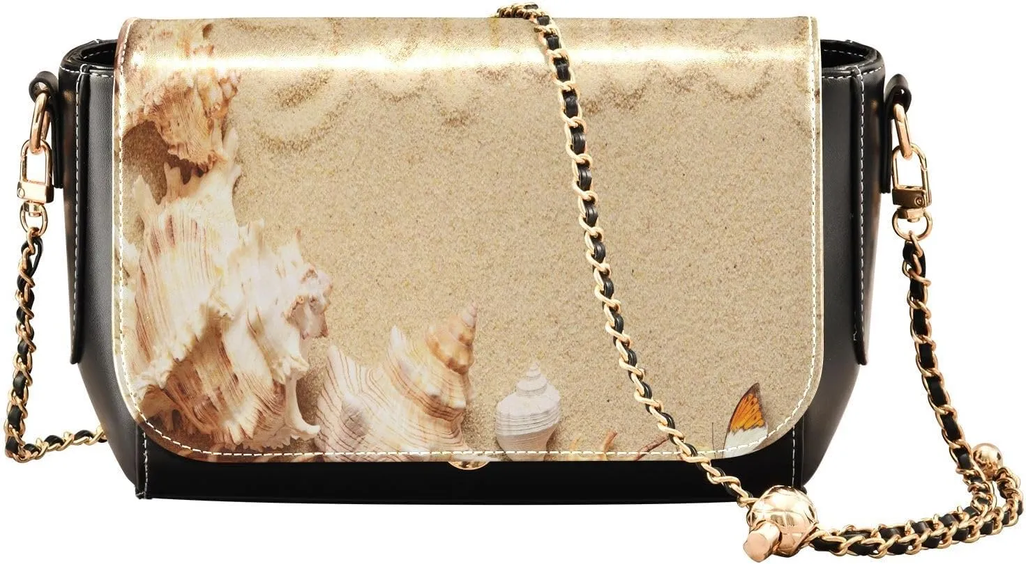 Crossbody Bags for Women Trendy Women's Black Shoulder Bag Small PU Leather Flap Cross Body Bag Handbags