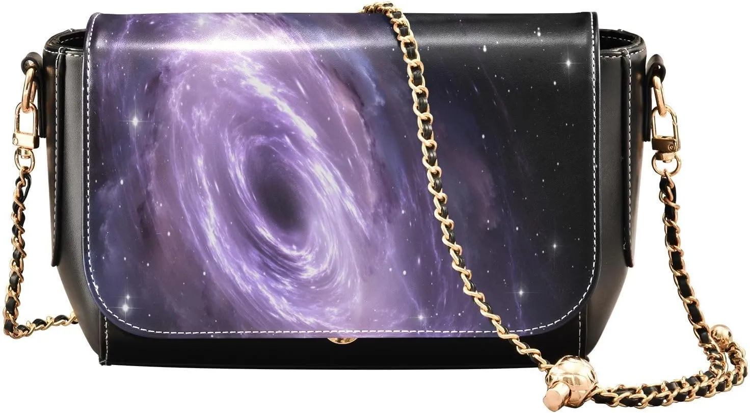Crossbody Bags for Women Trendy Women's Black Shoulder Bag Small PU Leather Flap Cross Body Bag Handbags