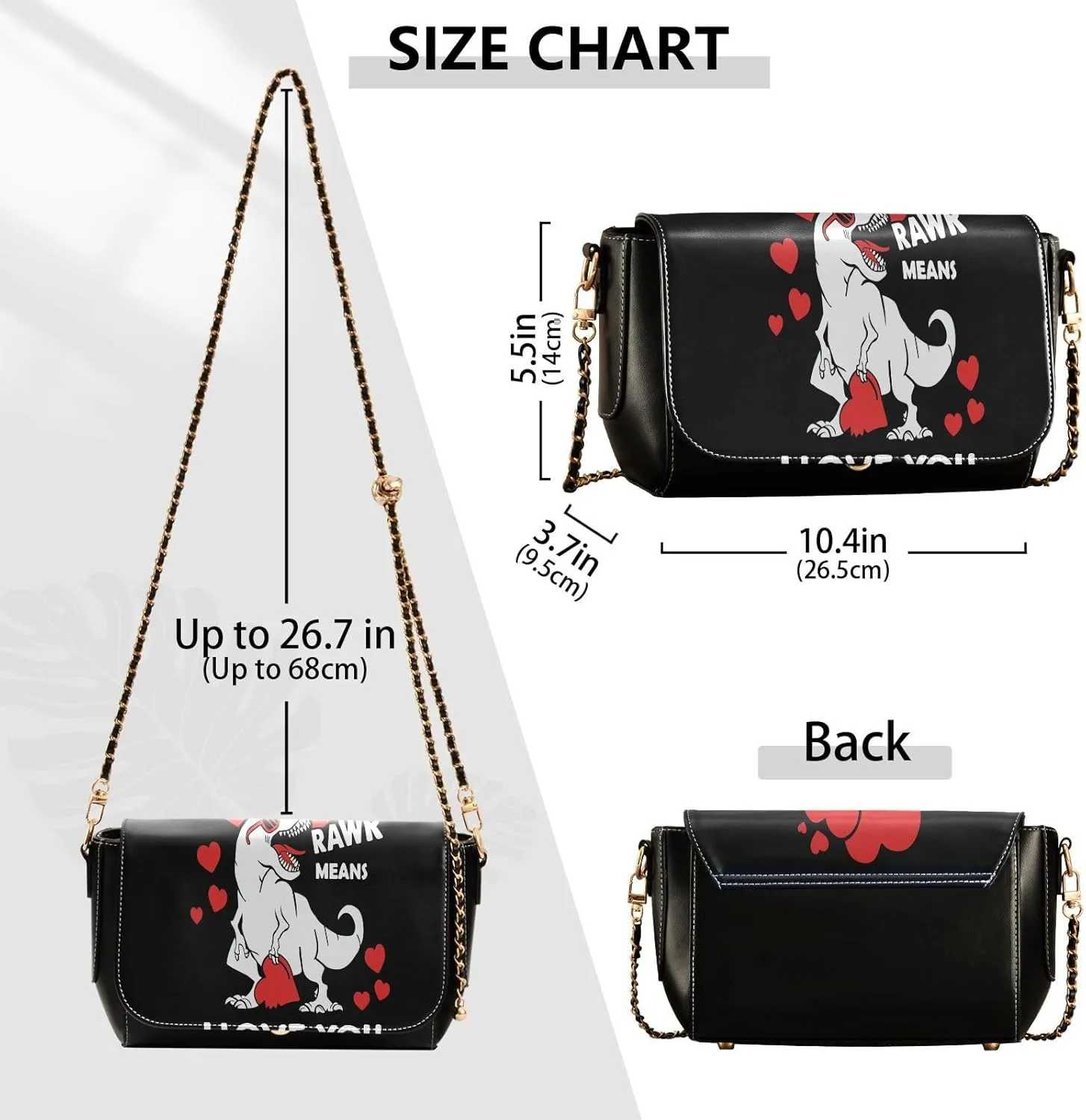 Crossbody Bags for Women Trendy Women's Black Shoulder Bag Small PU Leather Flap Cross Body Bag Handbags