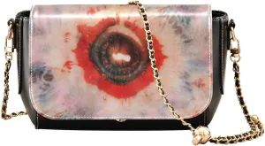 Crossbody Bags for Women Trendy Women's Black Shoulder Bag Small PU Leather Flap Cross Body Bag Handbags