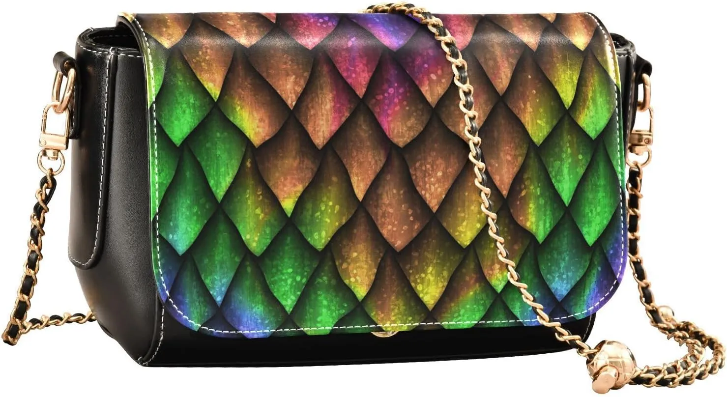 Crossbody Bags for Women Trendy Women's Black Shoulder Bag Small PU Leather Flap Cross Body Bag Handbags