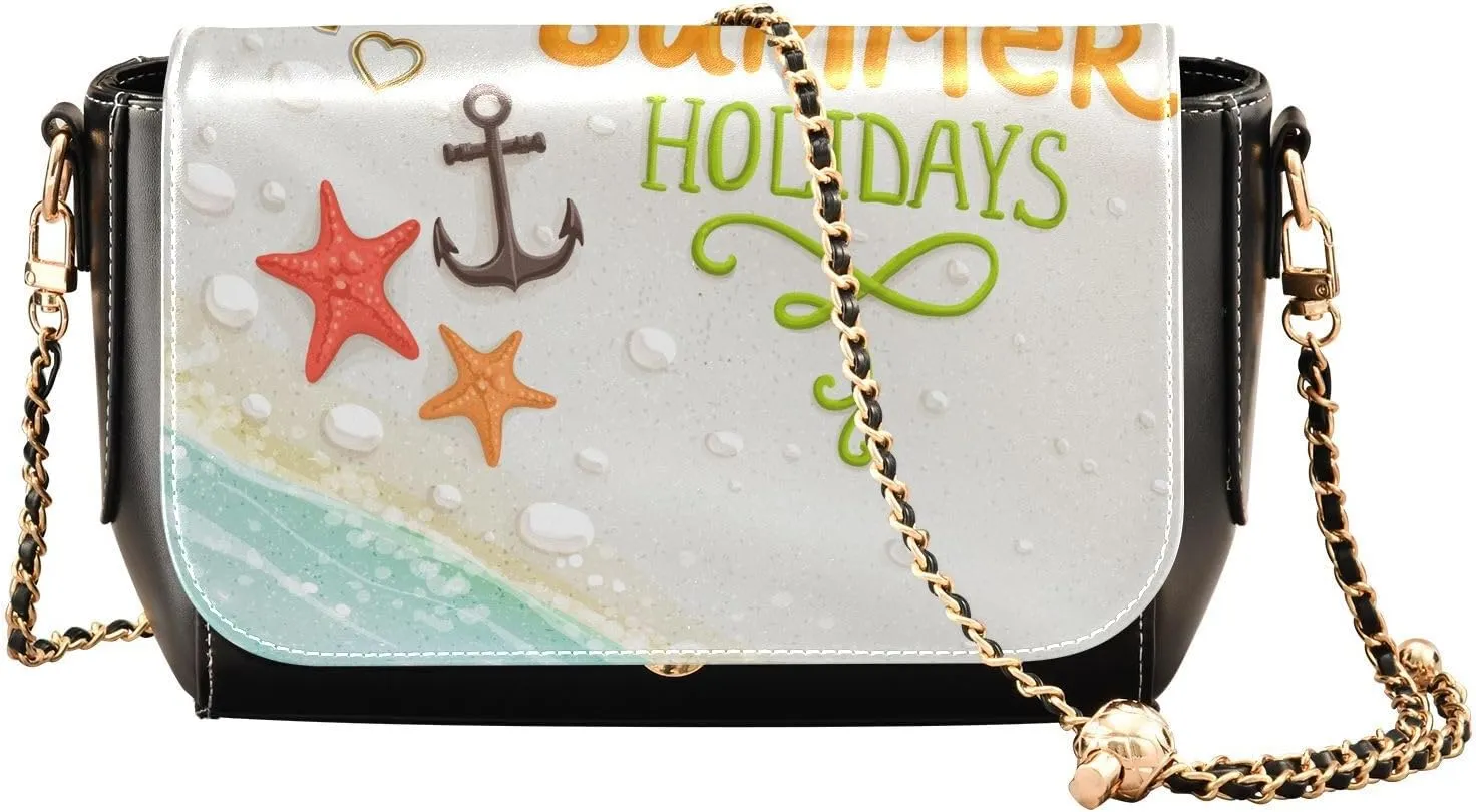 Crossbody Bags for Women Trendy Women's Black Shoulder Bag Small PU Leather Flap Cross Body Bag Handbags