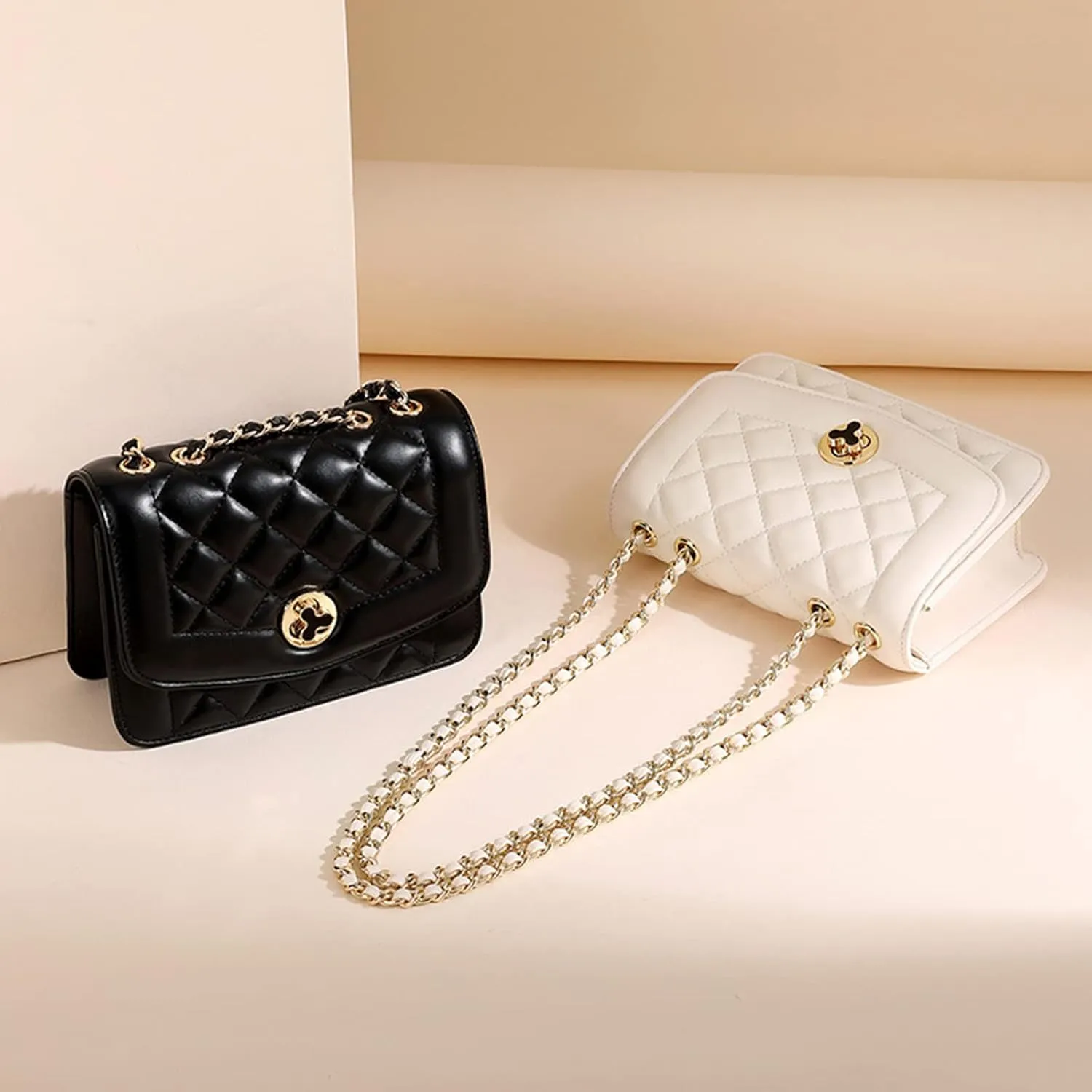 Crossbody Bags for Women,PU Leather Crossbody Purses for Women Shoulder Bag Retro Classic Purse Clutch Shoulder HandBag