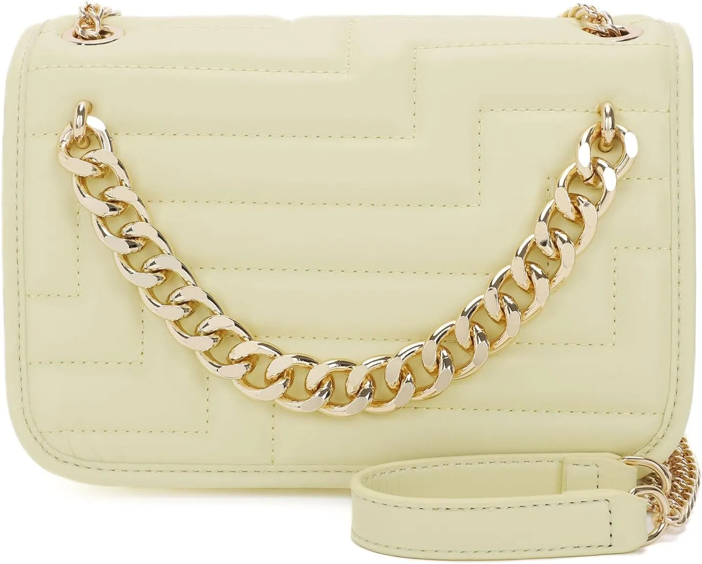 Crossbody Bags for Women,Vegan Leather Purses for Women,Small Shoulder Handbags with Chain Strap